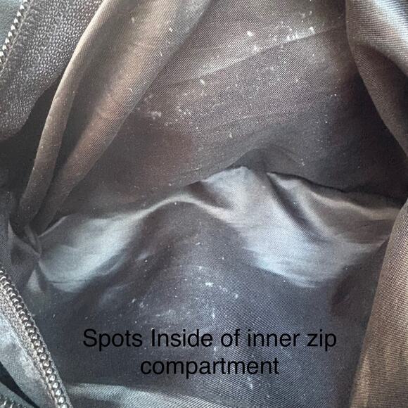 Ripani Y2K Purse Satchel Black Silver Metallic Leather Glam Reptile Avant Garde - Picture 14 of 17